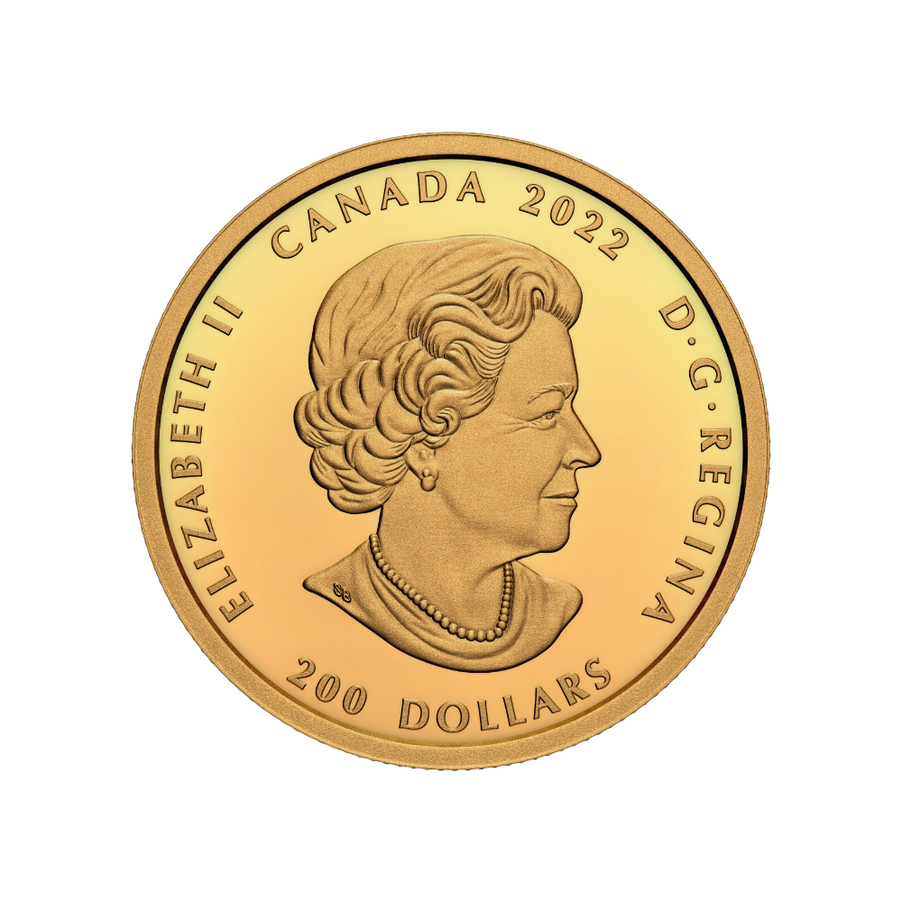 CULTURE AND TRADITIONS Celebrating Canada Diversity 1 Oz Gold Coin $200 Canada 2022