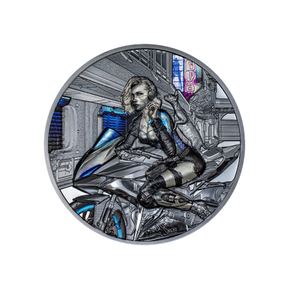 CYBER QUEEN 3 Oz Silver Coin $20 Cook Islands 2023