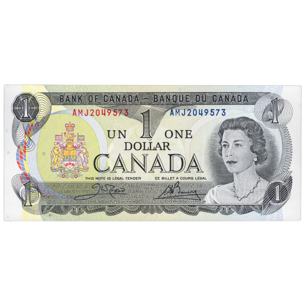 Canada 1 Dollar 1973 Pick BC-46a UNC - Random Serial Number