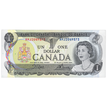 Canada 1 Dollar 1973 Pick BC-46a UNC - Random Serial Number