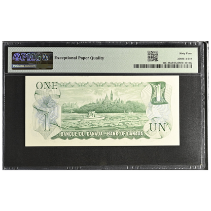 Canada 1 Dollar 1973 Pick BC-46a Gem UNC 64 EPQ