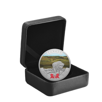 Canada’s National Parks Grasslands National Park 1 Oz Fine Silver Coin