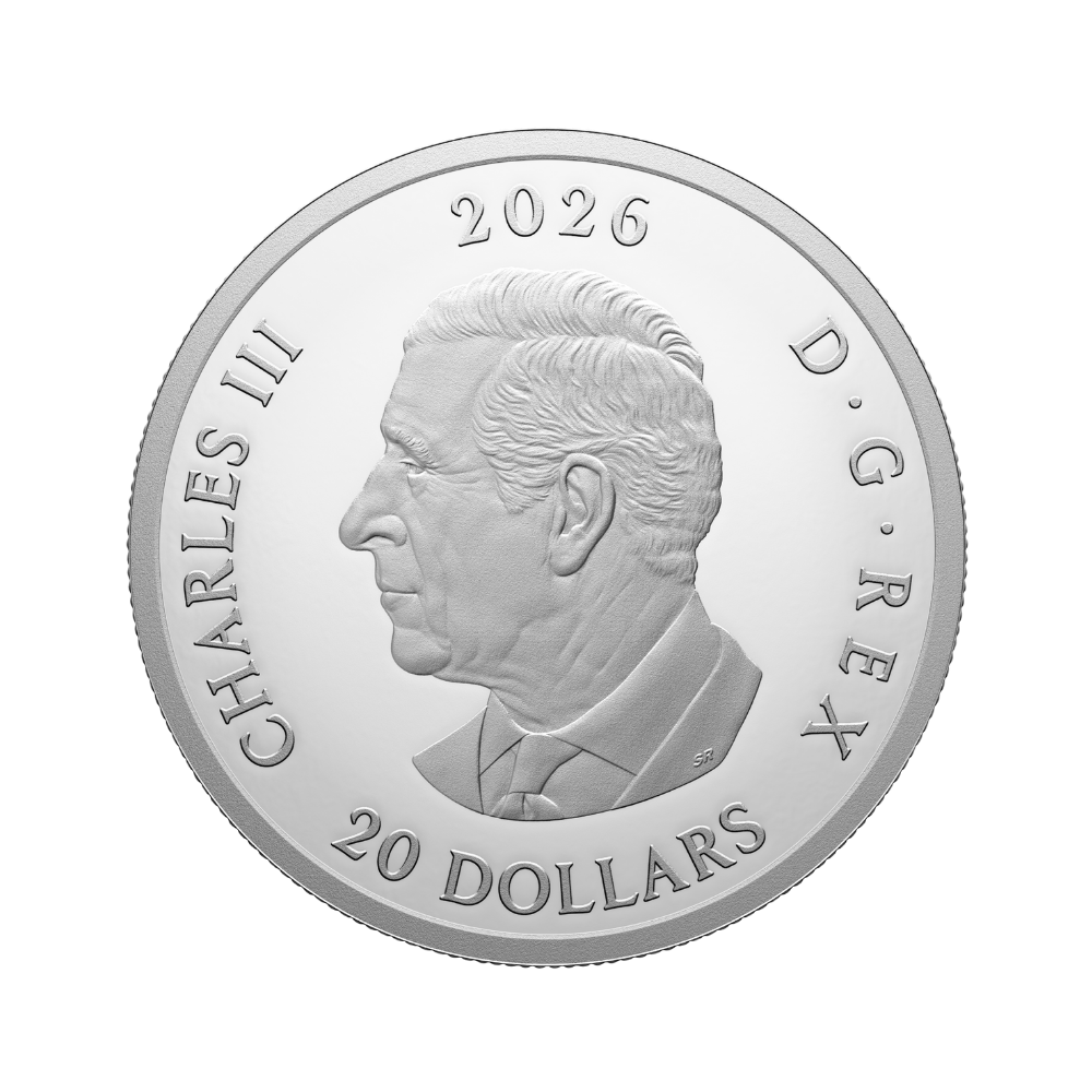 Canada’s National Parks Grasslands National Park 1 Oz Fine Silver Coin