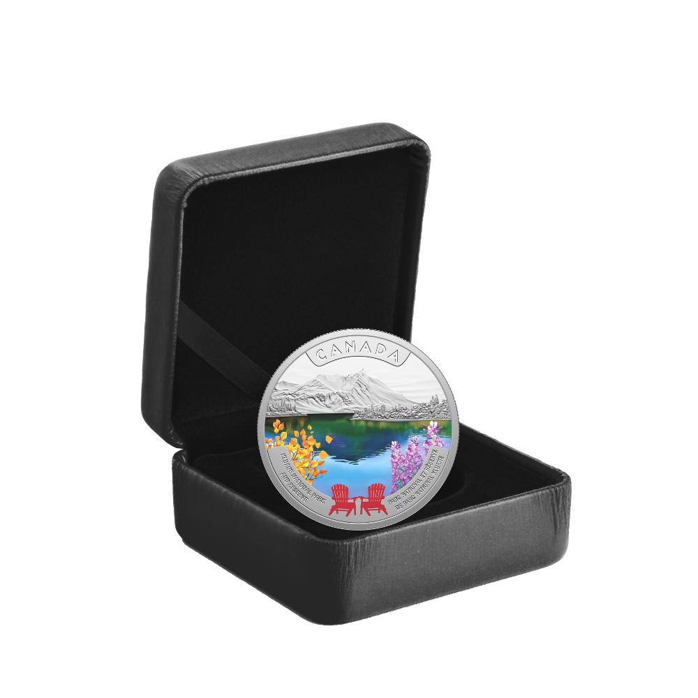 Canada’s National Parks Kluane National Park and Reserve 1 Oz Fine Silver Coin