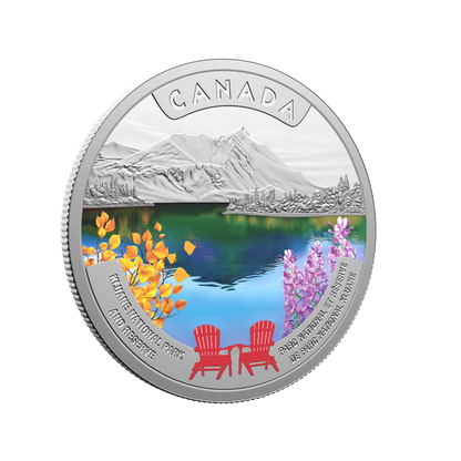Canada’s National Parks Kluane National Park and Reserve 1 Oz Fine Silver Coin