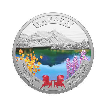 Canada’s National Parks Kluane National Park and Reserve 1 Oz Fine Silver Coin