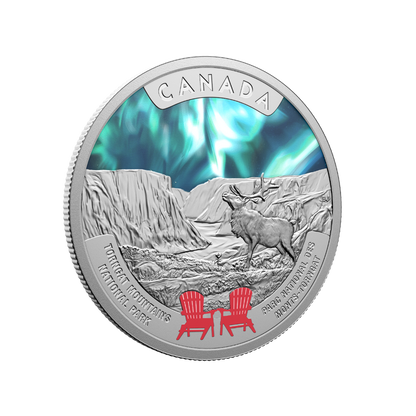 Canada’s National Parks Torngat Mountains National Park 1 Oz Fine Silver Coin