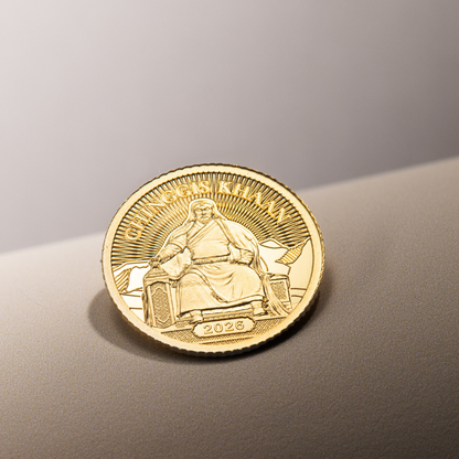 Chinggis Khaan 0.5 g Gold Coin 2026