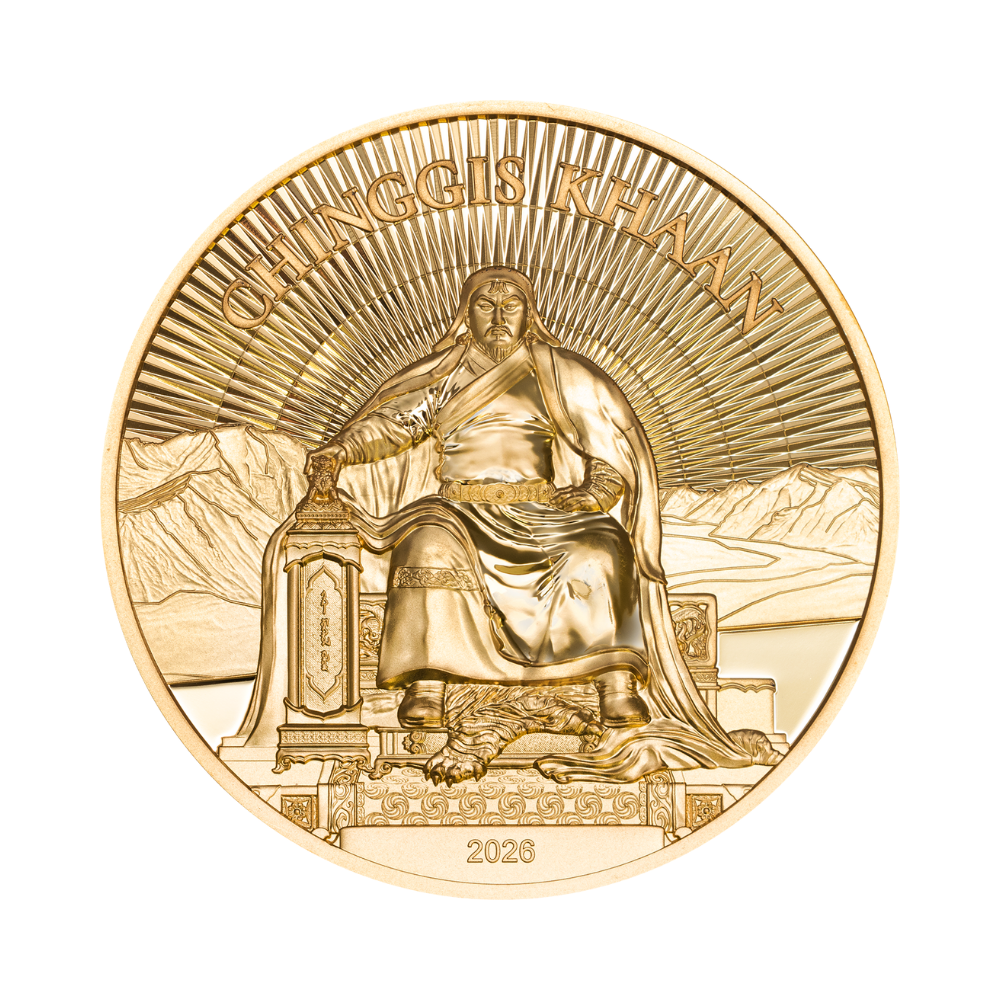 Chinggis Khaan 1 oz Gold Coin 2026