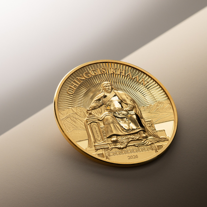 Chinggis Khaan 1 oz Gold Coin 2026