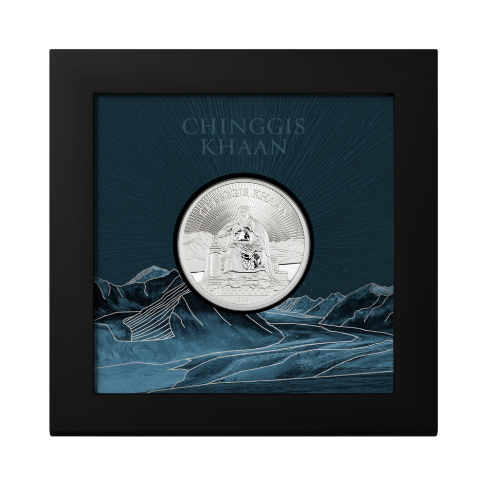 Chinggis Khaan 1 oz Silver Coin 2026