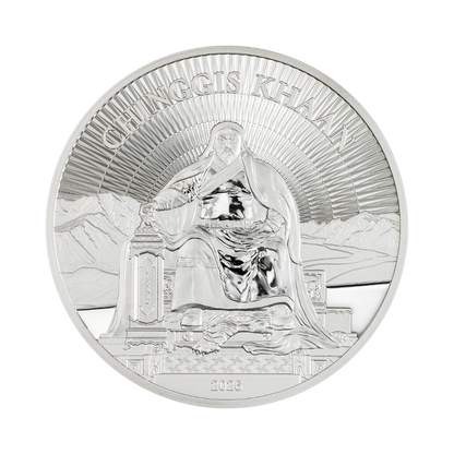 Chinggis Khaan 1 oz Silver Coin 2026