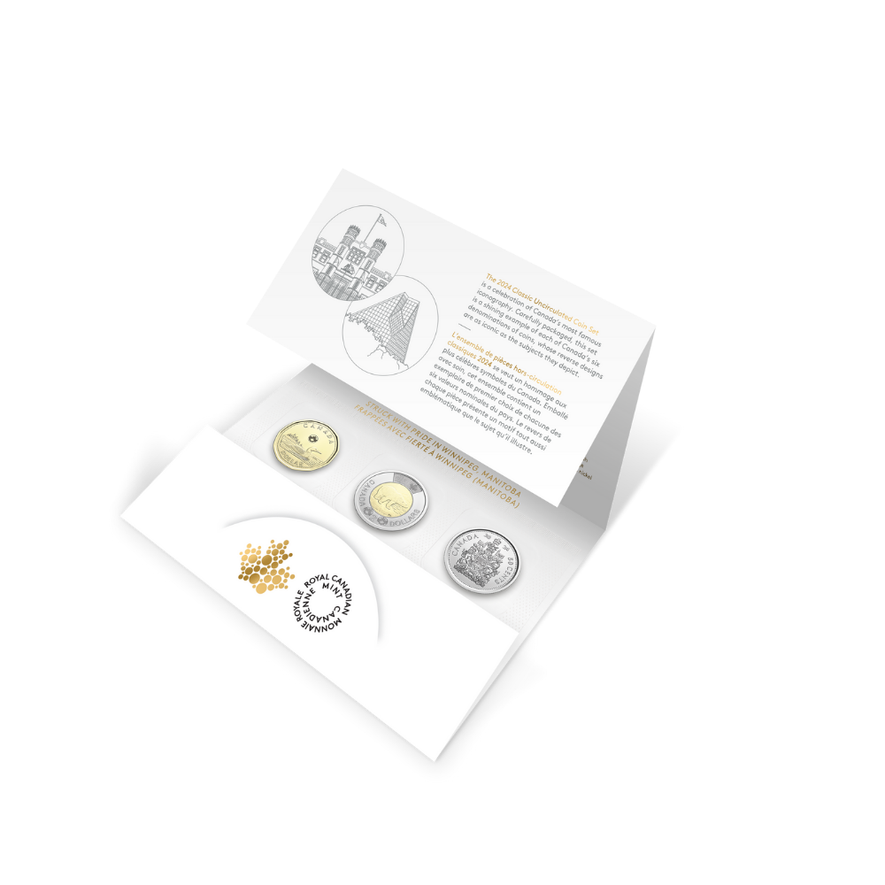 Classic Uncirculated Coin Set 2024 Canada