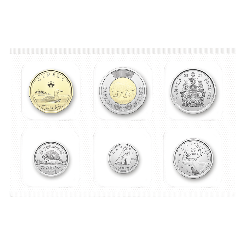 Classic Uncirculated Coin Set 2024 Canada