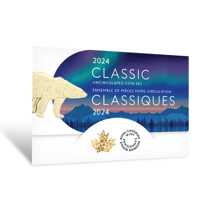 Classic Uncirculated Coin Set 2024 Canada