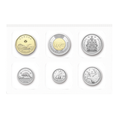 Classic Uncirculated Coin Set Canada 2026 Royal Canadian Mint