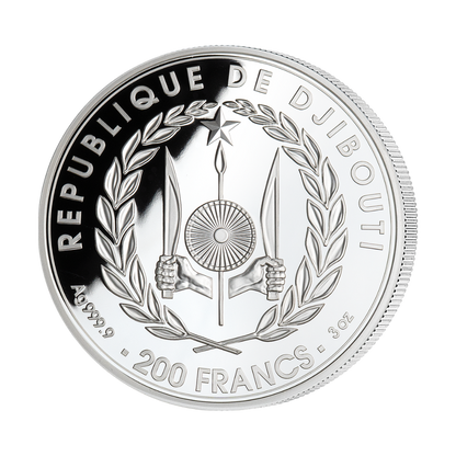 Claude Monet 100th anniversary 3 Oz Silver Coin MDM