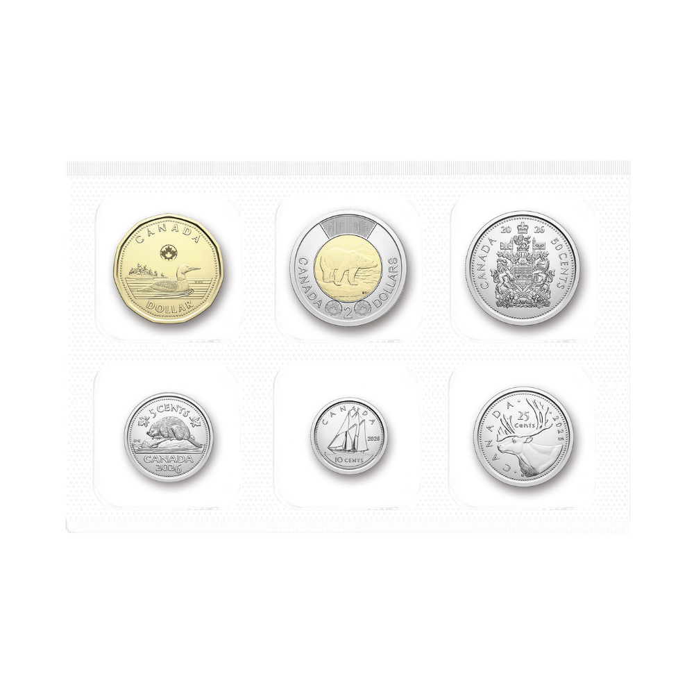 Collector’s Edition Non-Circulation Coin Set 50th Anniversary of the Royal Canadian Mint Winnipeg Royal Canadian Mint