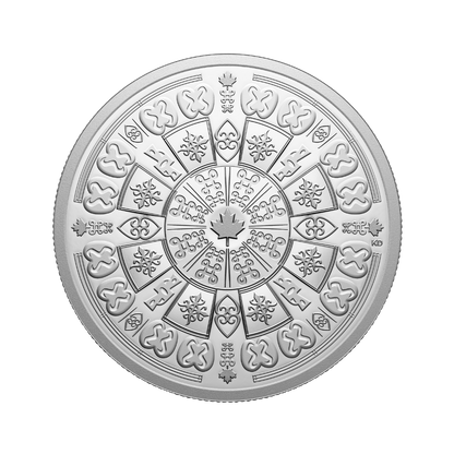 Commemorating Black History: Adinkra Symbols 1 Oz Fine Silver Coin - Parthava Coin