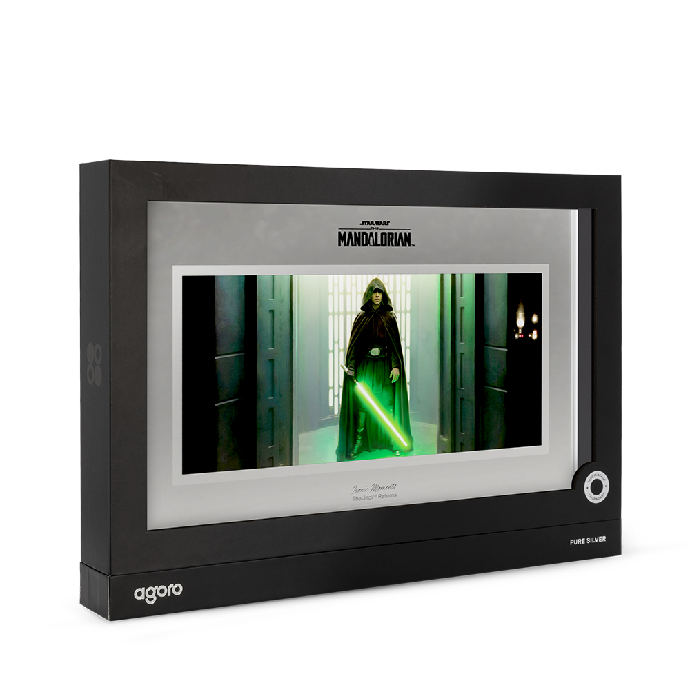 The Mandalorian™ The Jedi™ Returns Silver Collectible Foil Agoro