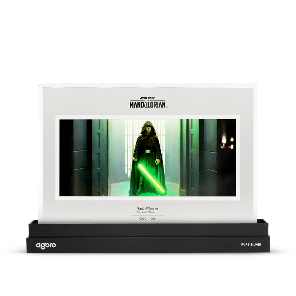 The Mandalorian™ The Jedi™ Returns Silver Collectible Foil Agoro