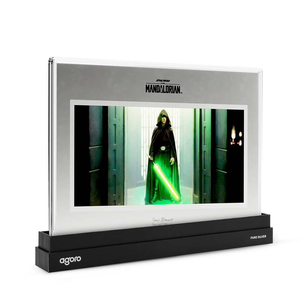 The Mandalorian™ The Jedi™ Returns Silver Collectible Foil Agoro