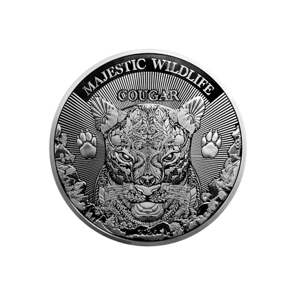 Cougar Majestic Wildlife 1 kg Silver Coin 2026 MDM