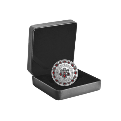 Crown Jewels: A Tribute to the 100th Anniversary of the Birth of Queen Elizabeth II 1 Oz Fine Silver Coin Royal Canadian Mint