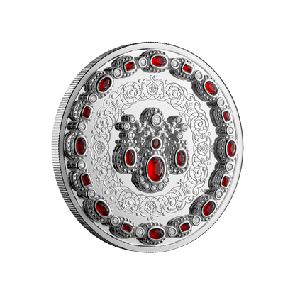 極東の大型銀貨 Silver Crowns of the Far East Crown Jewels: A Tribute to the 100th Anniversary of the Birth of