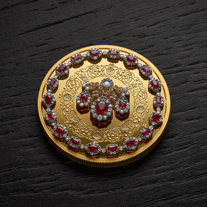 Crown Jewels: A Tribute to the 100th Anniversary of the Birth of Queen Elizabeth II Pure Gold Coin Royal Canadian Mint