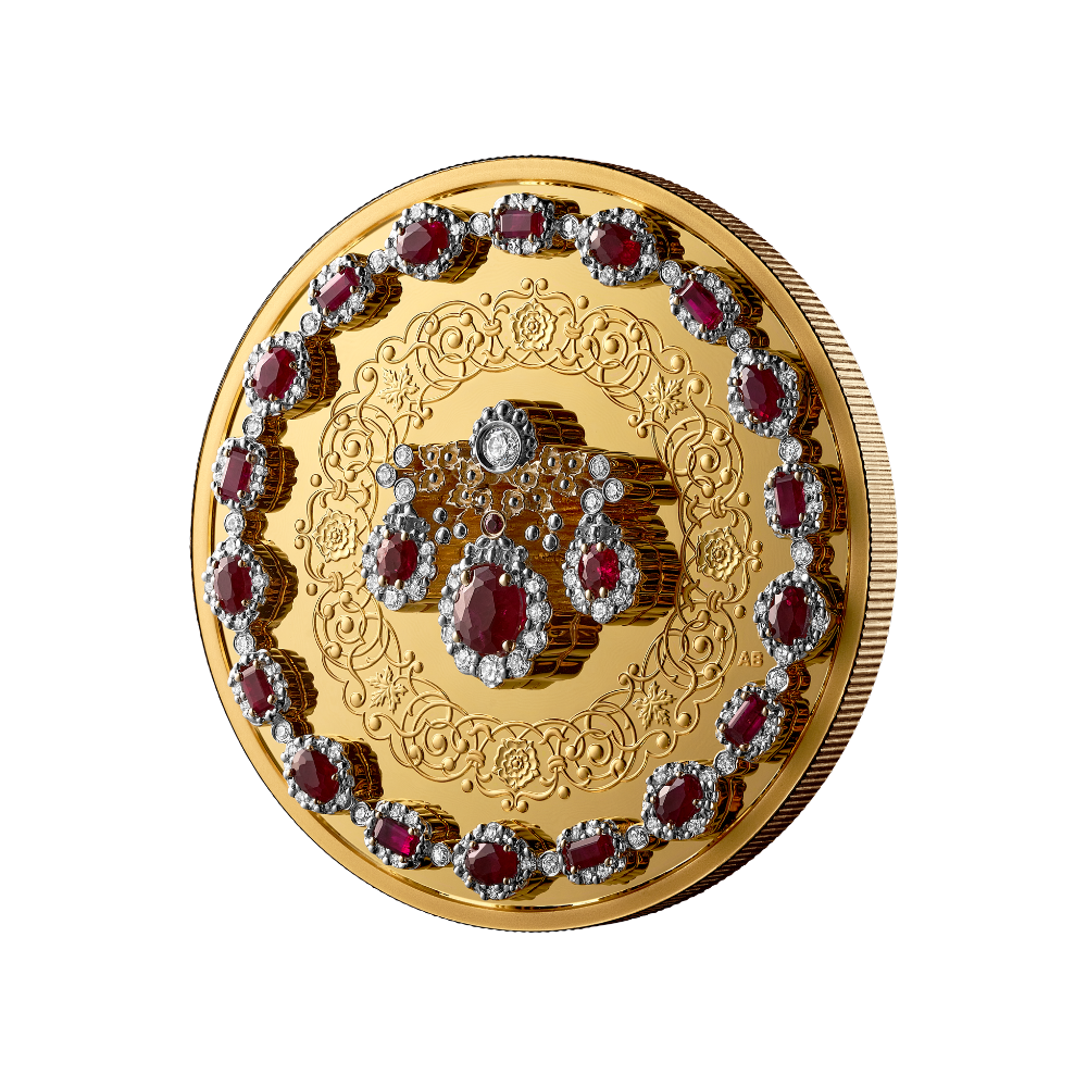 Crown Jewels: A Tribute to the 100th Anniversary of the Birth of Queen Elizabeth II Pure Gold Coin Royal Canadian Mint