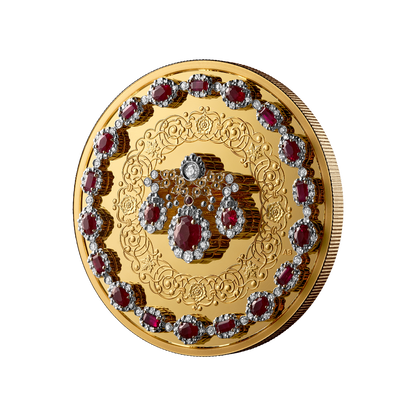 Crown Jewels: A Tribute to the 100th Anniversary of the Birth of Queen Elizabeth II Pure Gold Coin Royal Canadian Mint