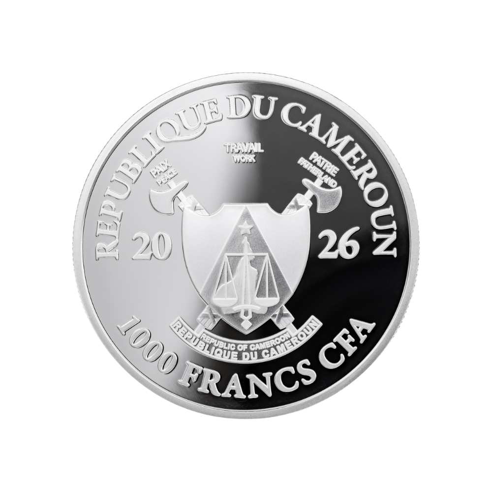Cuppuccino Heart Food and Drinks 1 Oz Silver Coin 2026 PopCoins