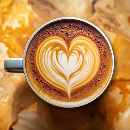 Cuppuccino Heart Food and Drinks 1 Oz Silver Coin 2026 PopCoins