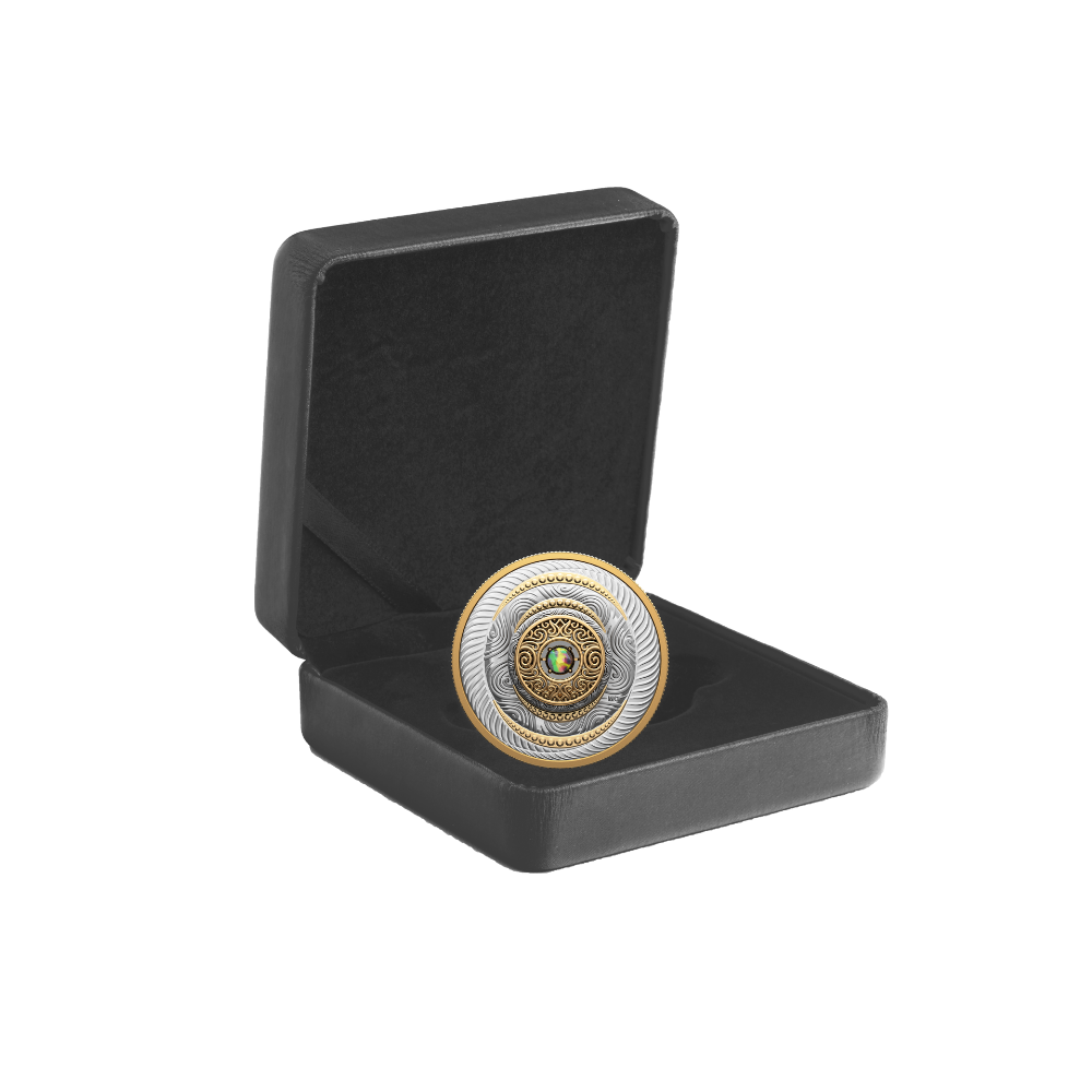 DANCING AMMOLITE AIR Elements of Nature Silver Coin $20 Canada 2024