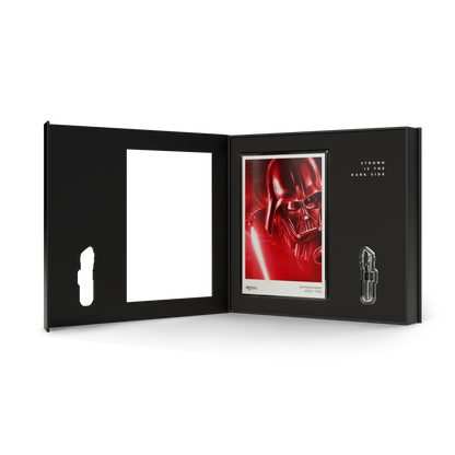 Star Wars™ Darth Vader™ Lightsaber Silver Collectible Set Agoro
