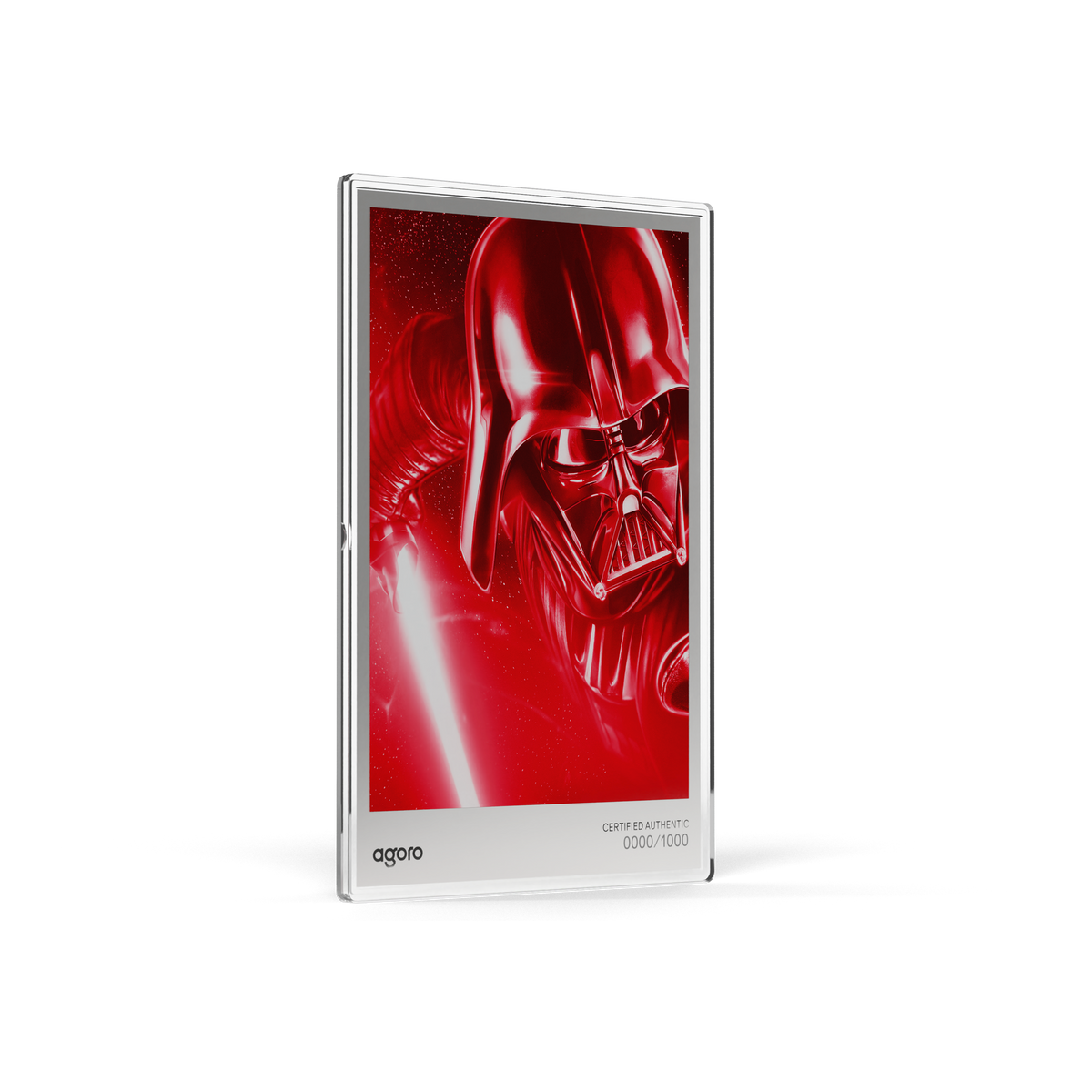 Star Wars™ Darth Vader™ Lightsaber Silver Collectible Set Agoro