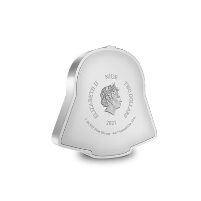 DARTH VADER Faces of the Empire Star Wars 1 Oz Silver Coin $2 Niue 2021