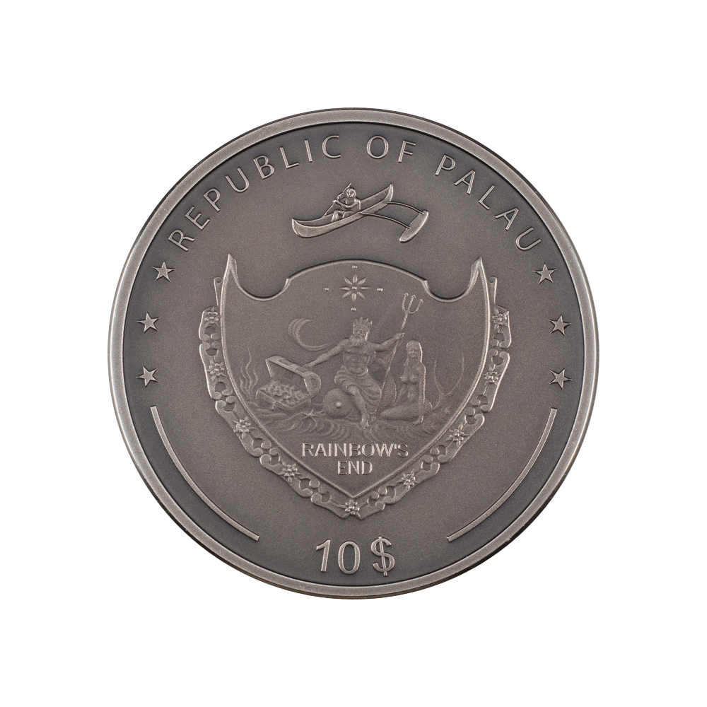 DAYDREAMER FUTURE 2 Oz Silver Coin $10 Palau 2022