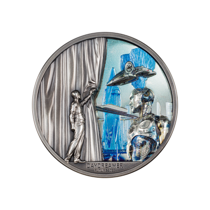 DAYDREAMER FUTURE 2 Oz Silver Coin $10 Palau 2022