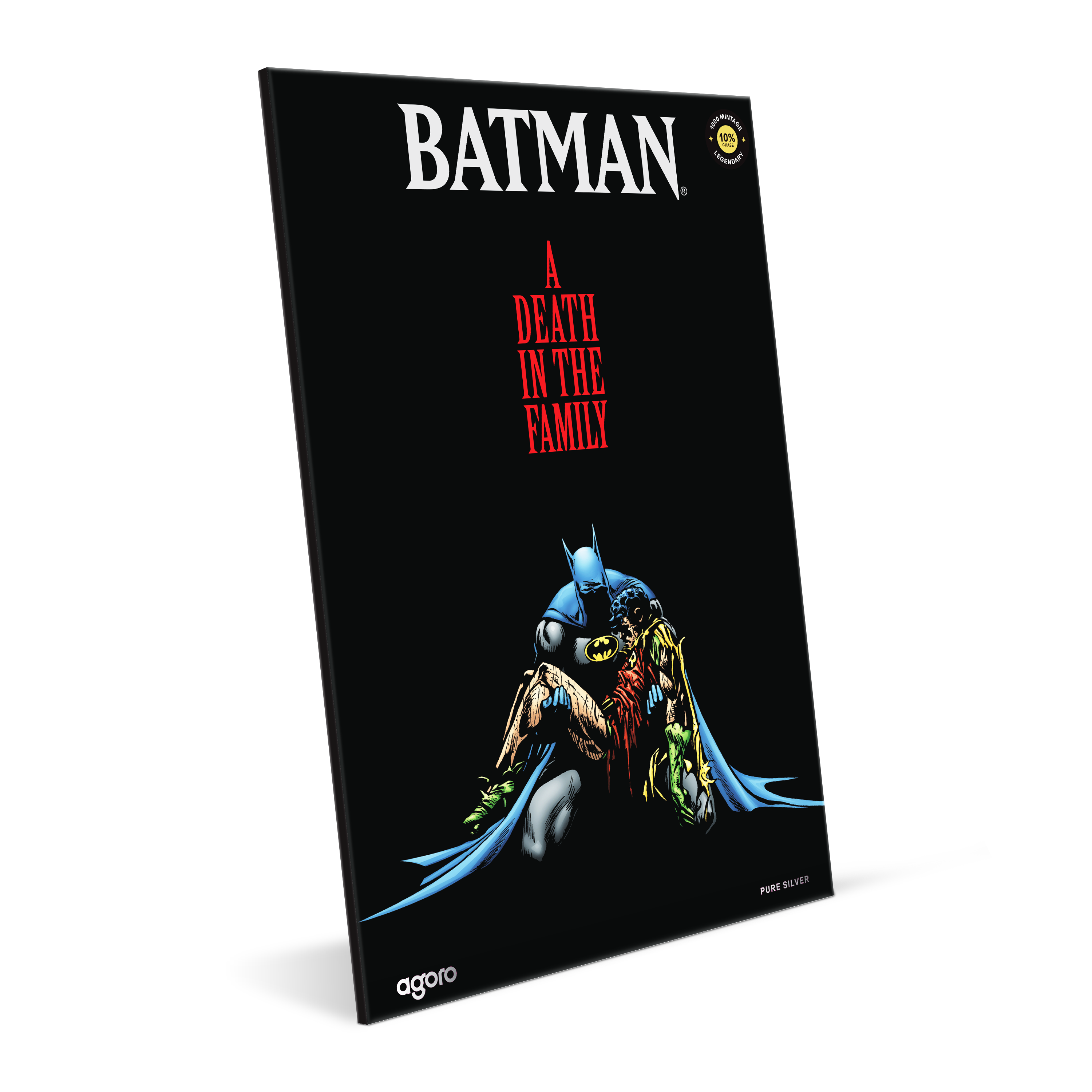 Batman: A Death in the Family Silver Collectible Foil Agoro