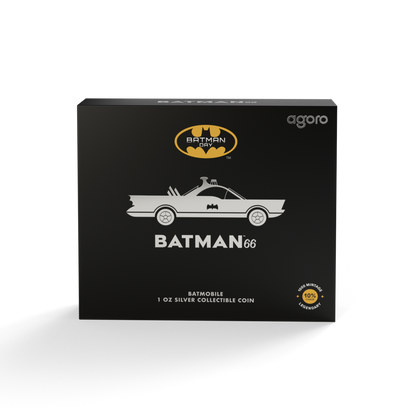 BATMAN™66 Batmobile Silver Coin AGORO