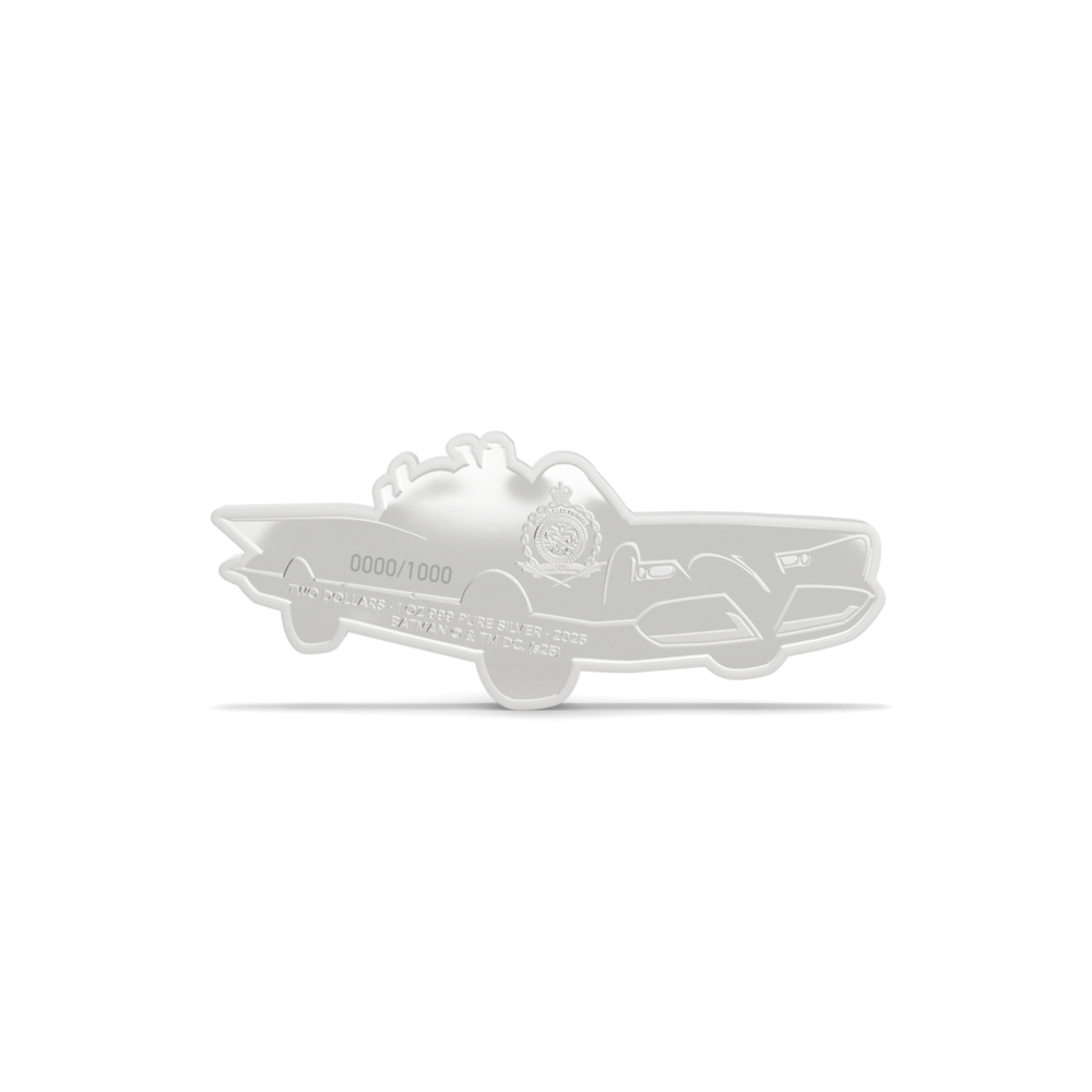 BATMAN™66 Batmobile Silver Coin AGORO