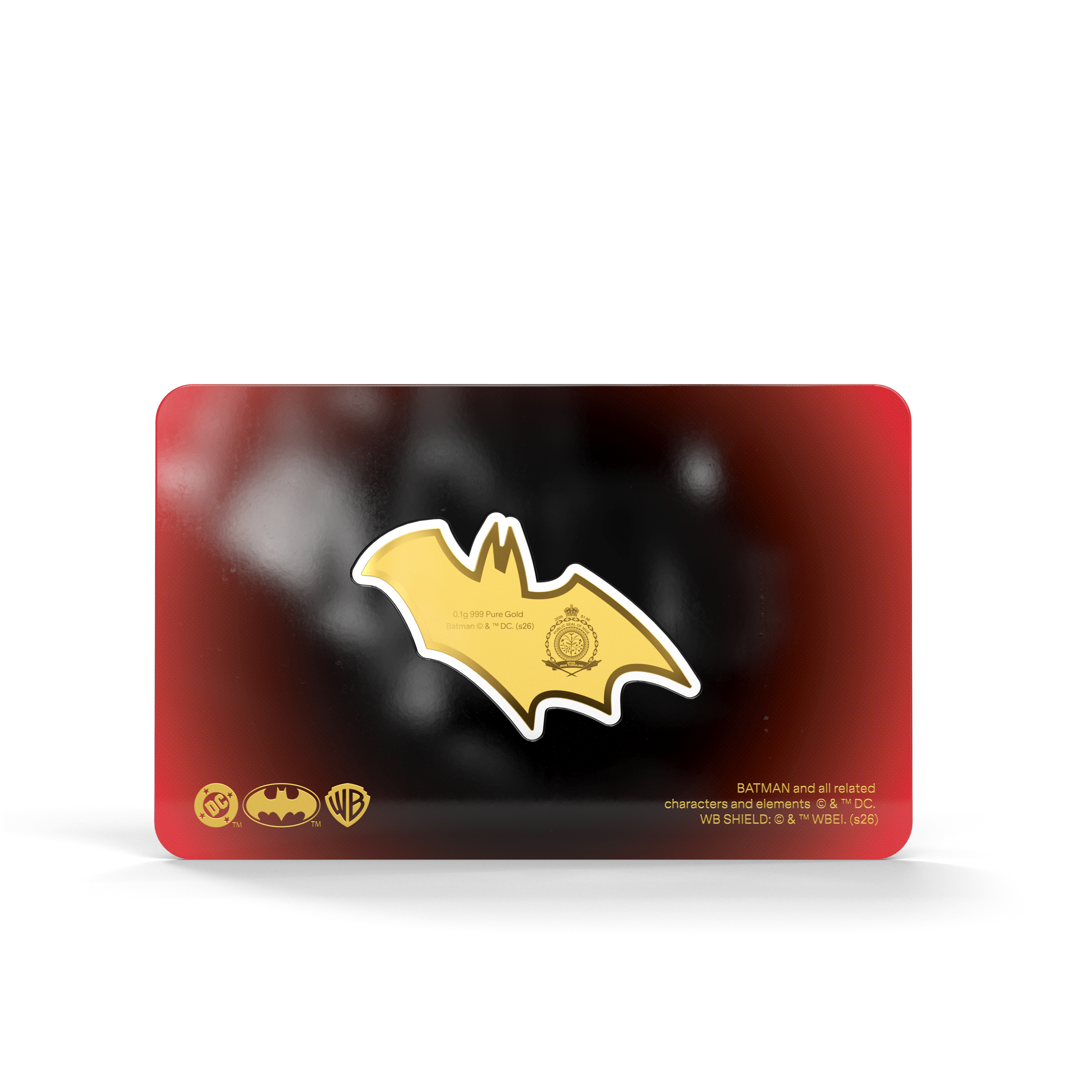 Batman's Emblem Pure Gold Collectible Agoro