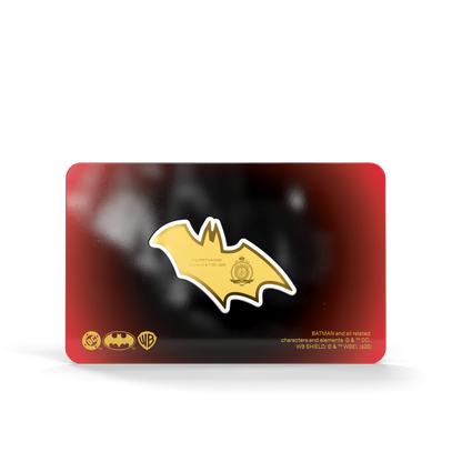 Batman's Emblem Pure Gold Collectible Agoro