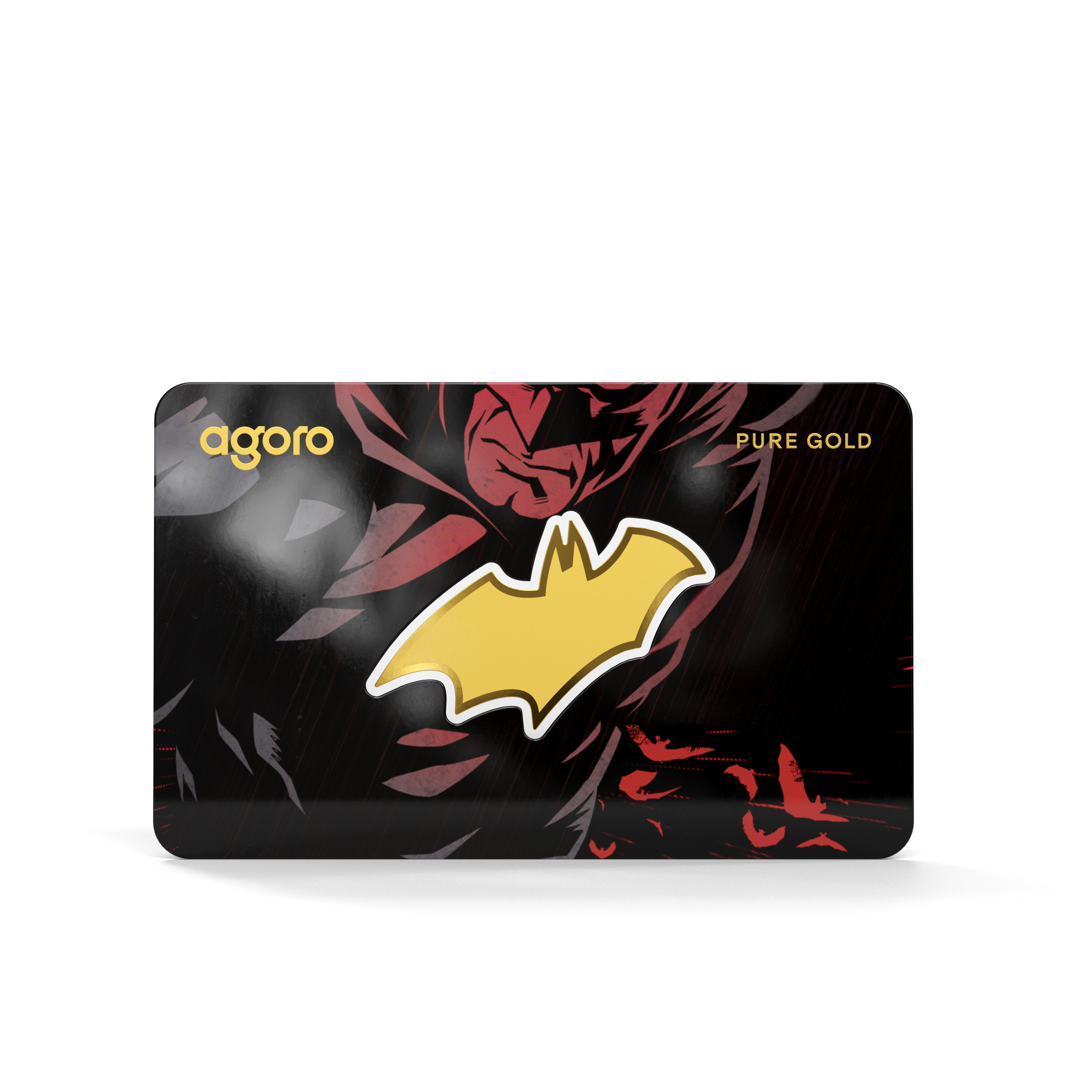 Batman's Emblem Pure Gold Collectible Agoro