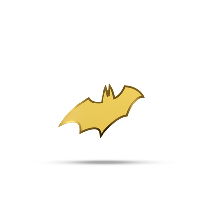 Batman's Emblem Pure Gold Collectible Agoro