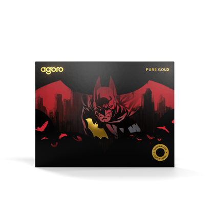 Batman's Emblem Pure Gold Collectible Agoro