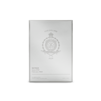 DC 90th Anniversary Silver Age Batman #121 Silver Coin AGORO