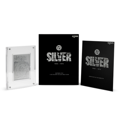 DC 90th Anniversary Silver Age Batman #121 Silver Coin AGORO